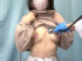 巨乳若ママの陥没乳首/ワクチン接種♡垂れた乳房を揉みしだき、乳首開発検診♡【パンチラ/ノーブラ胸チラ/ワ