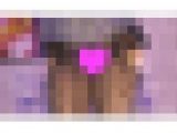 ミニスカ＆パレオパンチラ撮影