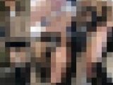 痴●に耐えながら足ガクガク股間びしょ濡れで喘いでしまう美●女調●編
