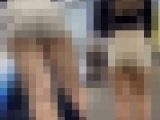 プリプリのお尻がセクシーなショートパンツギャル