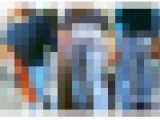 No.373フリフリお尻から脚先へのラインをスキニーデニムでアピール中のお姉さんに密着取材