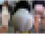【激スケ露出問題作!!】むちむち下半身丸出しのド変態黒エロギャル♪攻めすぎド変態シースルーワンピが激ヤバ!!