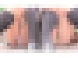 【パンチラ接写】クイこむ股間を真下から♡ならべて愛でる肉厚恥丘