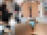 誰もが振り返る着丈20cmの超デニムミニスカからハミ出る巨尻を粘着［前編］