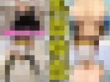 【オトク２種♪黒＆灰色タイツ】【初フェラ】【感度◎】【本気汁＆ア〇ル】【足コキ他②射！】タイツ美女の足指を舐めつくす！さよ31才