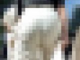 《ハイウエストパンツで肉厚ヒップを強調！ランチ帰りの綺麗なOL》