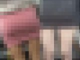 お尻に美脚がエロすぎるOLにぶっかけ悪戯
