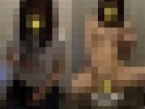 デパートのお手洗いでこっそりオナニーしちゃう女の子198