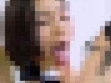 バーテンダーのお姉さんがエロすぎる！？舌唾フェチを見抜かれ、バーカウンターでたっぷり顔舐め唾責めプレイ♡【真野祈】